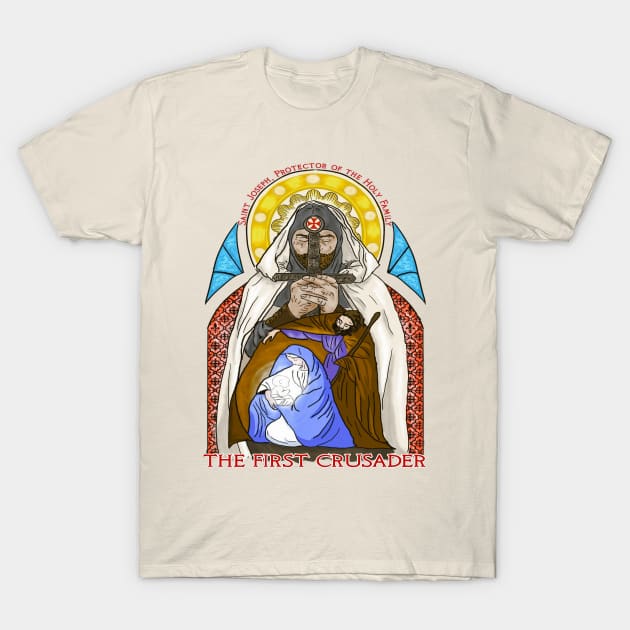 Saint Joseph T-Shirt by Leo Carneiro